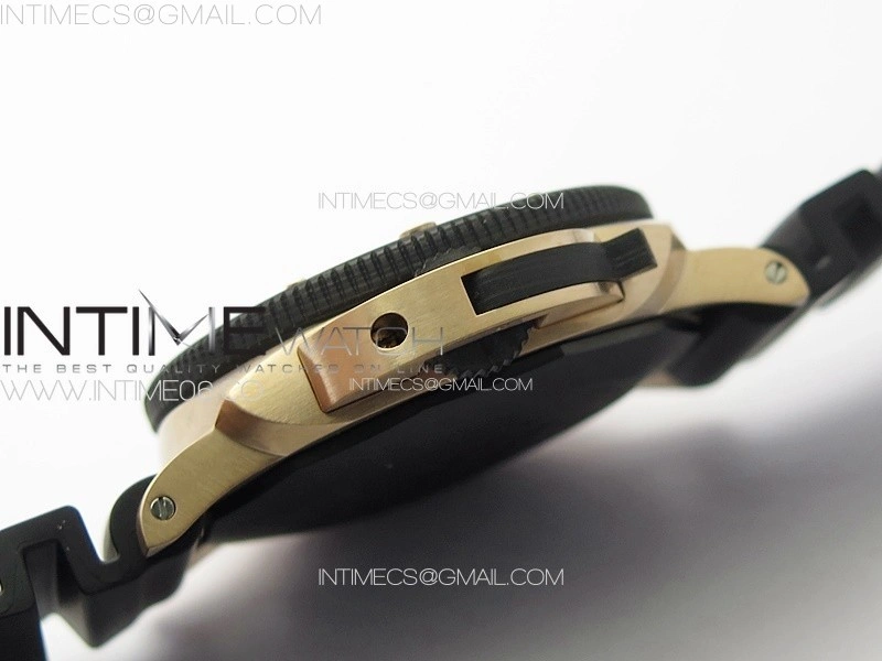 PAM1070 W VSF 1:1 Best Edition Black Dial on Black Rubber Strap P.900 Super Clone